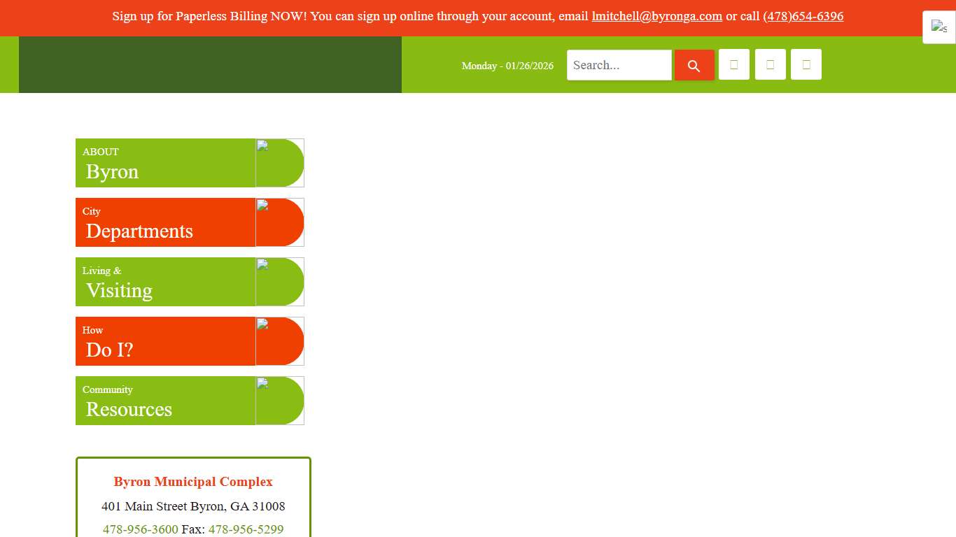 Police Department – Organization